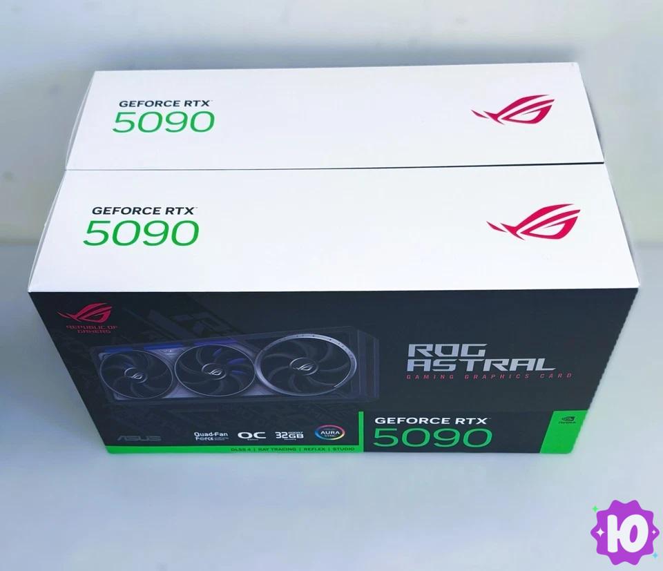 ASUS ROG Astral GeForce RTX 5090 OC Edition 32GB GDDR в Москве