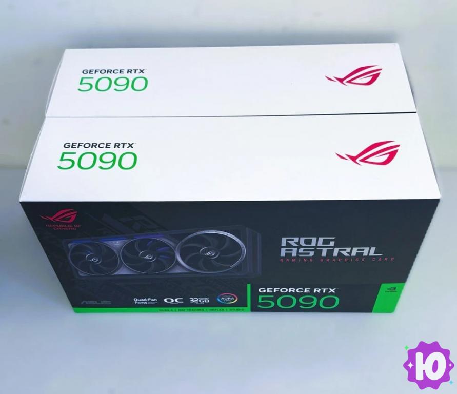 ASUS ROG Astral GeForce RTX 5090 OC Edition 32GB GDDR в Москве