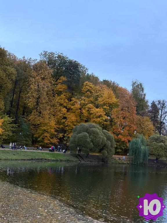 Озеро в Музее-Заповеднике Царицыно осенью
